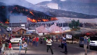 Horrible today Live footage of Iceland volcano eruption unstoppable  spews hell LAVA destroy land [upl. by Aihsia]