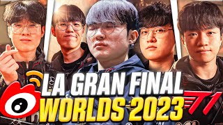 FAKER VA POR SU CUARTO MUNDIAL 😱  T1 vs WBG  FINAL  Worlds 2023 [upl. by Regnij33]