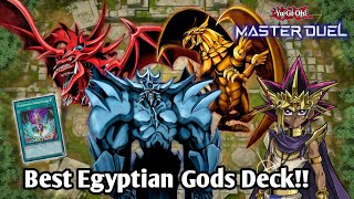 Best Egyptian Gods Deck  Draw 2 With Tokusano Shinkyojin  YuGiOh Master Duel [upl. by Clintock]