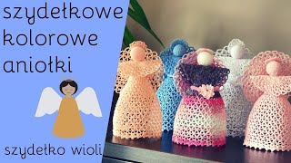 Szydełko Wioli  mój autorski wzór aniołka 👼angelcrochet [upl. by Kelsi]