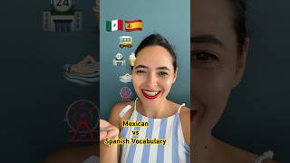 Top 5 Mexican vs Spanish Differences  Spanish Vocabulary Lesson learnspanish spanishvocab [upl. by Mckeon]