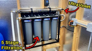 Whole House Water Filter Install for my Rainwater Harvesting System [upl. by Kelton]