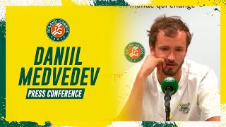 Daniil Medvedev  Press Conference after Round 1 I RolandGarros 2023 [upl. by Randal173]