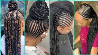 Trending  jolie modèle de Tresse africaine avec meche [upl. by Nodnil]