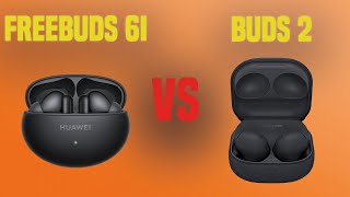 Huawei FreeBuds 6i vs Samsung Galaxy Buds 2  Full Specs Compare Earbuds [upl. by Ethe]