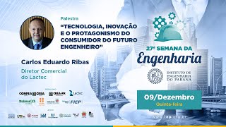 Palestra Tecnologia inovação e o protagonismo do consumidor do futuro [upl. by Annayi]