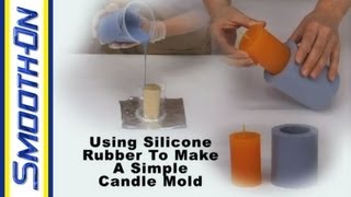 Mold Making Tutorial How to Make Your Own Custom Candle Mold [upl. by Naibaf56]