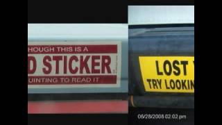 Funniest bumper stickers [upl. by Zabrine]