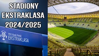 STADIONY EKSTRAKLASA 20242025 [upl. by Lubba]