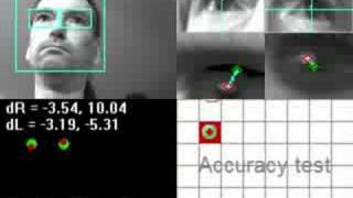 Lowcost Remote Eyetracking ClientServer Model [upl. by Talanian]