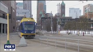 Light rail crash being investigated I KMSP FOX 9 [upl. by Saidel]