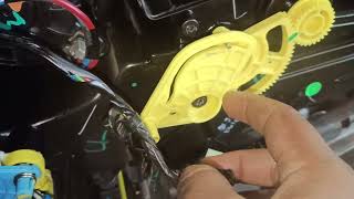 heater mode gear fixing process hyundai [upl. by Atsylac]