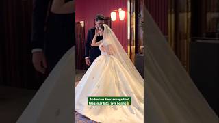 ❤️ FERUZA VA ABDUVALI love uzbekkino wedding uzbekstars uzbekvines youtubeshorts funny reels [upl. by Bendite]