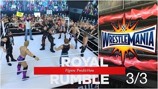 WWE Figure Royal Rumble match 2017 prediction 33 [upl. by Wells]