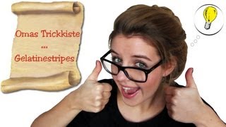 Gelatinestripes gegen Mitesser Omas Trickkiste  Lovethecosmetics [upl. by Llednyl]