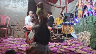 दिखा दे प्यारी💃मटकी में क्या ले के चली 🪔राधा कृष्ण रासलीला का Dhasu Dance View jagran Navratri [upl. by Yrred]