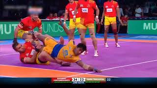 Tamil Thalaivas  Kabaddi  Top raids vs Gujarat FortuneGiants [upl. by Htebizile200]