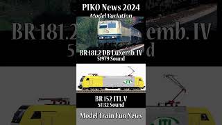 PIKO New Items 2024 for Märklin Enthusiasts [upl. by Nnairahs]