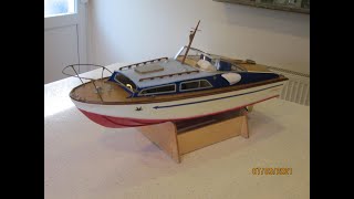 Fairey Swordsman model boat Build amp Sailing [upl. by Aihsenet]