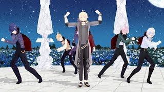 MMD Len Gakupo Piko Roro Kaito YOHIOloid Kiyoteru  Dope [upl. by Masha333]