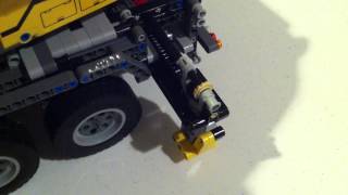 LEGO Technic 42009 Mobile Crane MKII  Stabiliser Wobble [upl. by Dnalro]