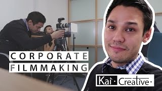 How to Film Corporate Videos  Tips amp Tricks  Kai Creative [upl. by Knepper721]