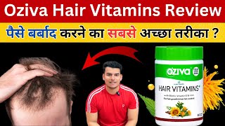 oziva hair vitamins  oziva hair vitamins review in hindi  oziva hair vitamins review [upl. by Ilyah]