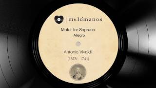 Vivaldi Motet for Soprano I Allegro I melómanoscom [upl. by Latrice627]