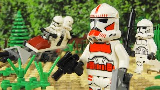 A Clone Trooper Battlepack Tale  Lego Star Wars Stop Motion [upl. by Eurydice]