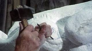 Carving Marble with Traditional Tools [upl. by Drofnas]