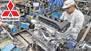 Mitsubishi engine production in Japan Kyoto Plant [upl. by Ayrb]