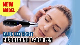 NEW MODEL BLUE LED LIGHT PICOSECOND LASER PEN  Beauty Channel IND [upl. by Harmonia]