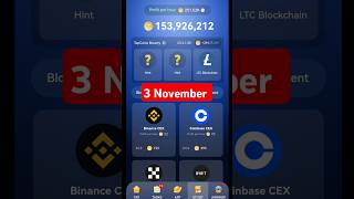 Tap Coin Daily Bounty Combo tap Coin Bot Dail 3 Novembertapcoins airdrop tapcoinsairdrop [upl. by Elvis]