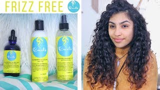 Curls Triple Threat Review  Frizz Free Curly Hair [upl. by Oiznun961]