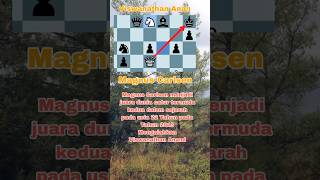 Viswanathan Anand VS Magnus Carlsen grandmastercatur chess taktikcatur piongila [upl. by Edrea]