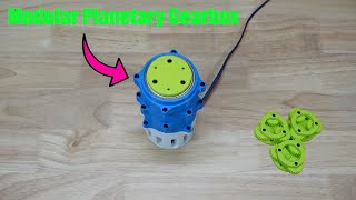 DIY 3D Printed Gearbox Build Stackable Planetary Gears [upl. by Barfuss712]