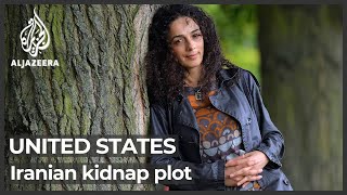 US charges four with plot to kidnap journalist critical of Iran [upl. by Ahsiuqel]