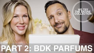 BDK Parfums  We try the entire collection [upl. by Bayer88]