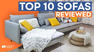 TOP 10 IKEA Sofas 2019  Most POPULAR Sofas REVIEWED [upl. by Darach]