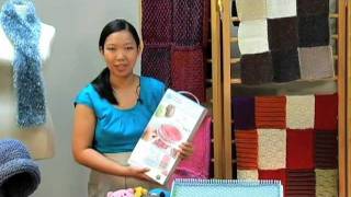 Martha Stewart Crafts Knit and Weave Loom Kit Project Inspiration [upl. by Welton]