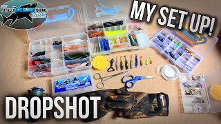 Dropshotting Set Up  Everthing you need to know  TAFishing [upl. by Sharlene]