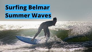 Surfing 12ft Waves in Belmar NJ  I Think Im Getting Better [upl. by Selena]