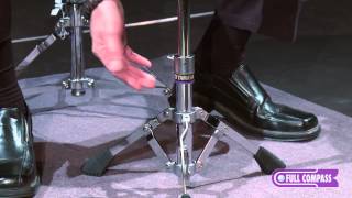 Yamaha SS740A Snare Stand Overview  Full Compass [upl. by Nnyroc743]