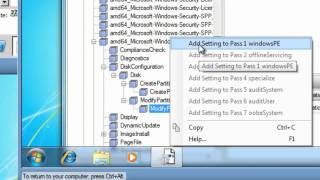 Create Answer File using Windows 7 AIK Automated Installation Kit [upl. by Nagar]