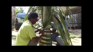 setting up a pandal [upl. by Ethelbert]