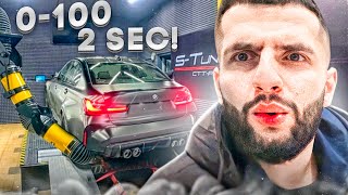 СТИЛ ЗАМЕРЯЕТ СВОЮ BMW M3 G80 НА СТЕНДЕ 😱 ПОСТАВИЛ ЖЕСТКИЙ STAGE 2 НА BMW M3 [upl. by Dadinirt]