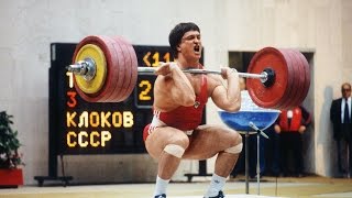 My Father Klokov Viacheslav  clean amp jerk  World Record [upl. by Ailil]