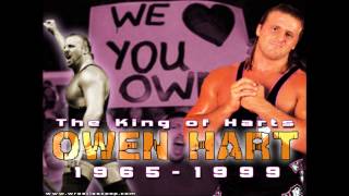 Owen Hart Theme Song  quotBlack Hartquot  Arena Effect [upl. by Nomor]