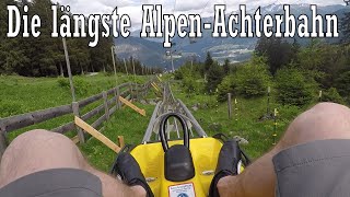 Die längste AlpenAchterbahn der Welt  Alpine Coaster Imst [upl. by Quent]