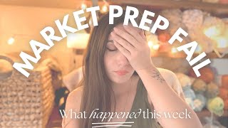 Crochet market prep fail 😅 What I planned to create ✨ what happened [upl. by Pendleton]